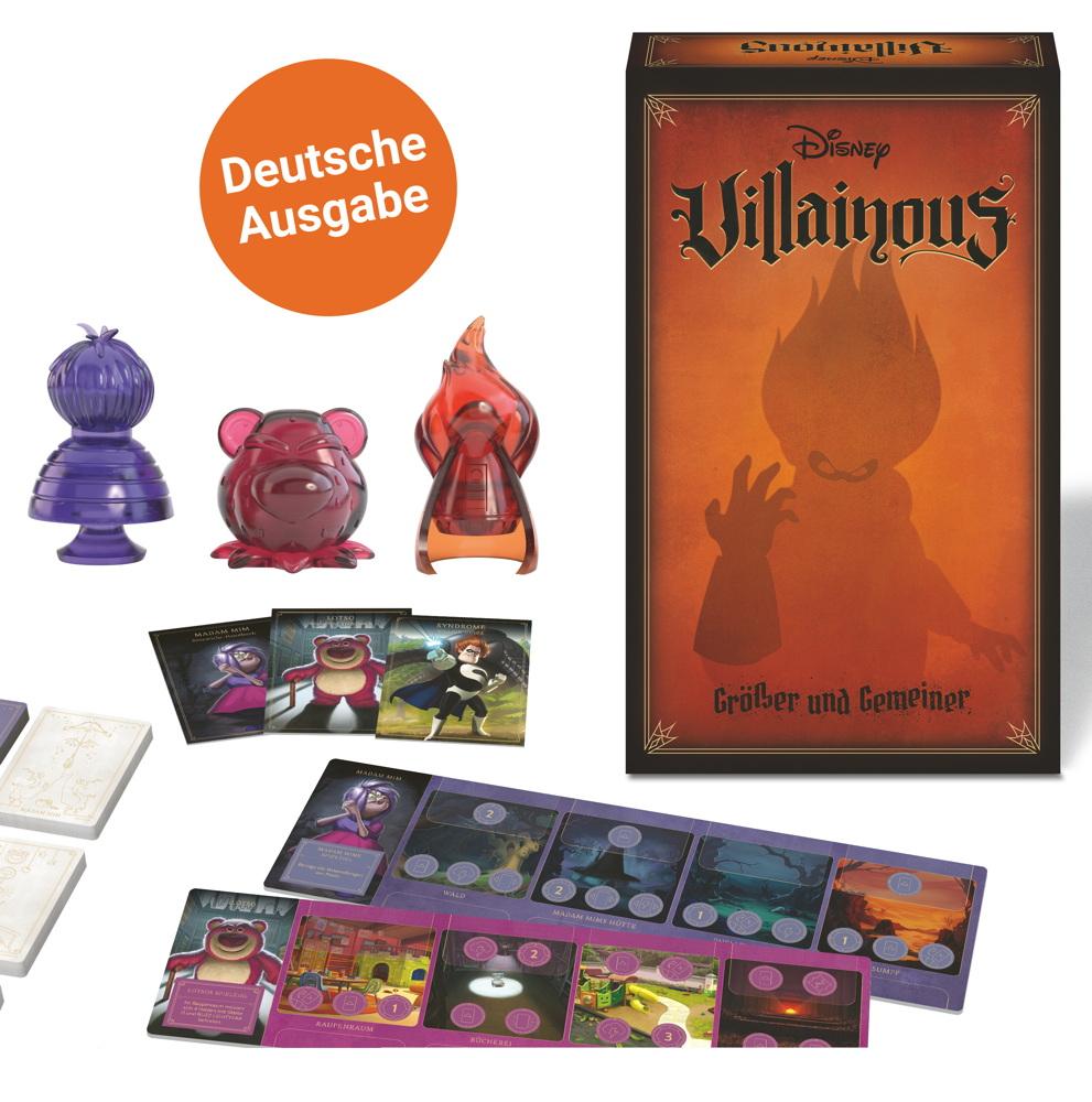 Ravensburger Familienspiel 5. Erweiterung Disney Villainous Größer und Gemeiner 27376