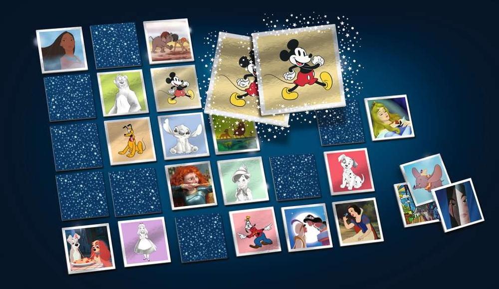 64 Karten Ravensburger Kinderspiel Kartenlegespiel memory Collectors Walt Disney 27378