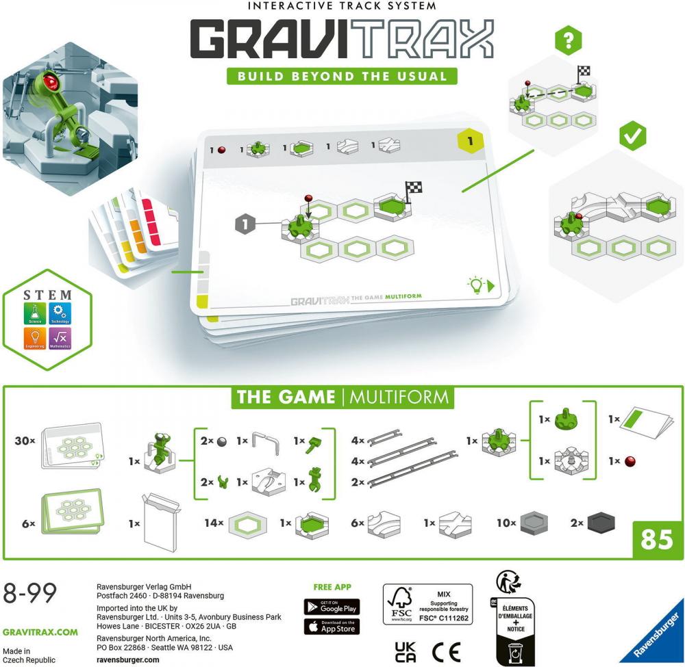 Ravensburger Kugelbahn GraviTrax The Game multiform 27477