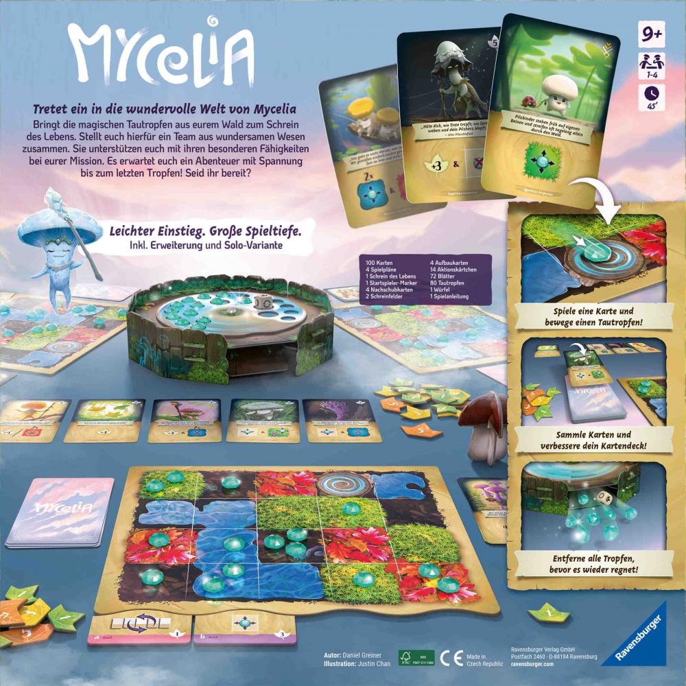 Ravensburger Familienspiel Strategiespiel Mycelia 27489