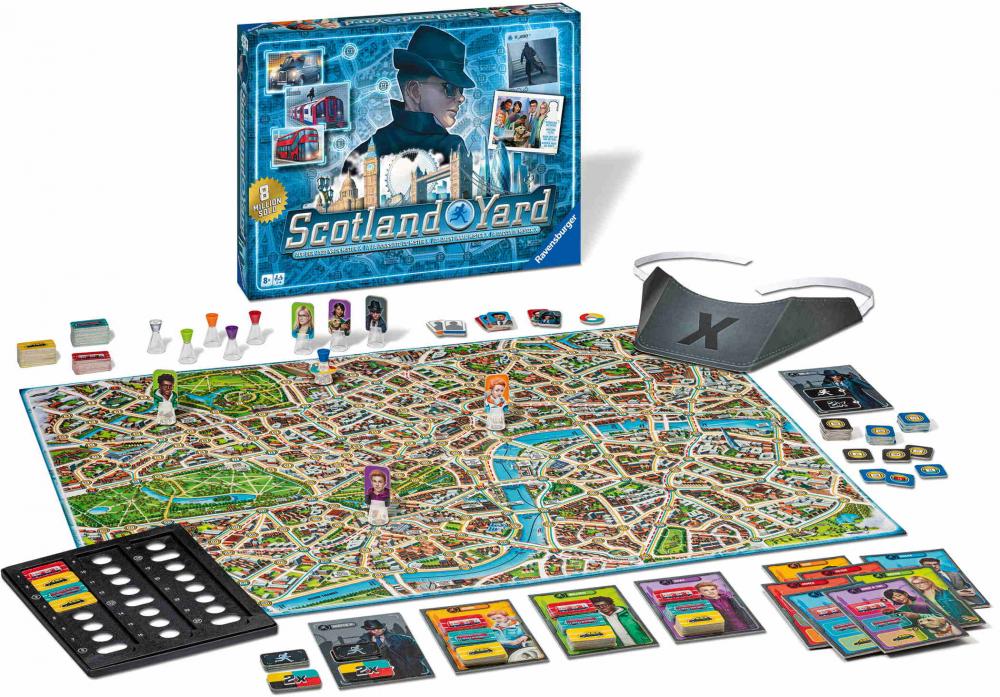 Ravensburger Familienspiel Detektivspiel Scotland Yard 26601 27515