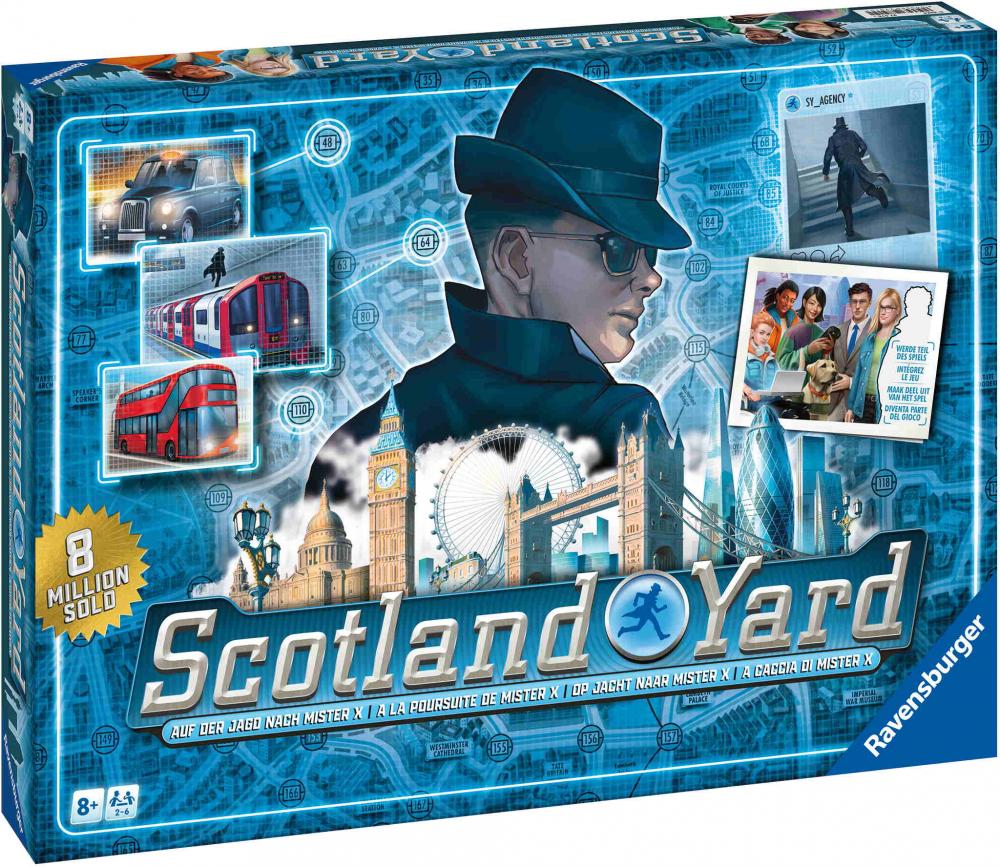 Ravensburger Familienspiel Detektivspiel Scotland Yard 26601 27515