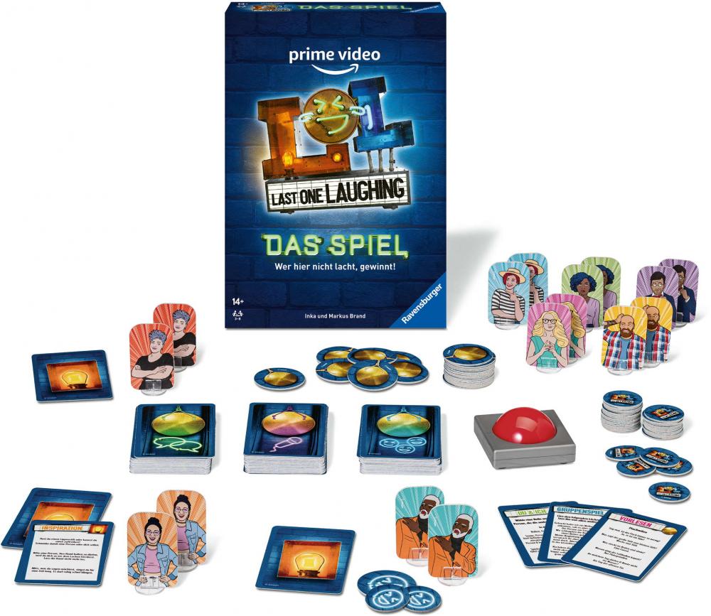 Ravensburger Familienspiel Partyspiele Last one Laughing Das Spiel 27524