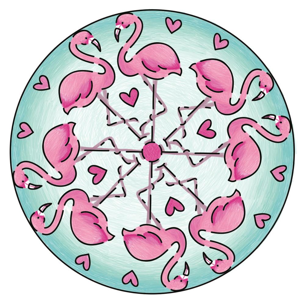 Ravensburger Creation Mandala Designer Mini Flamingo 28520