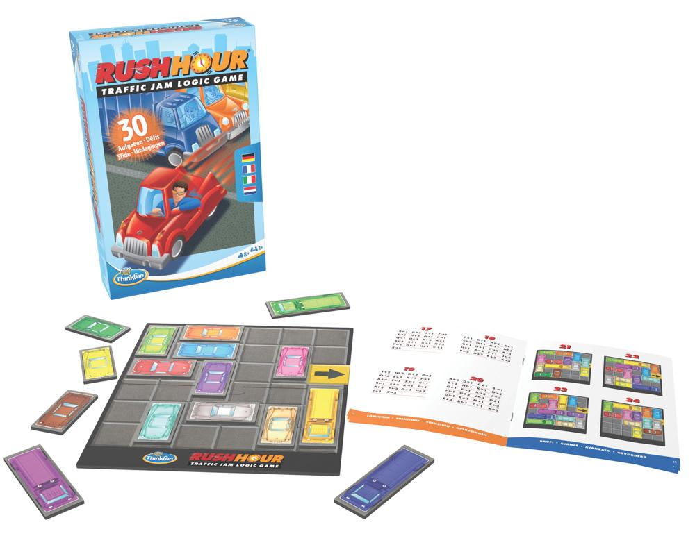 ThinkFun Mitbringspiel Logikspiel Rush Hour 76439