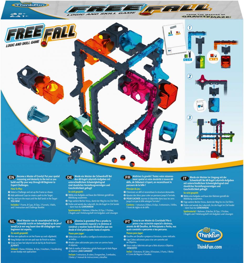 Thinkfun Familienspiel Logikspiel Free Fall 76548