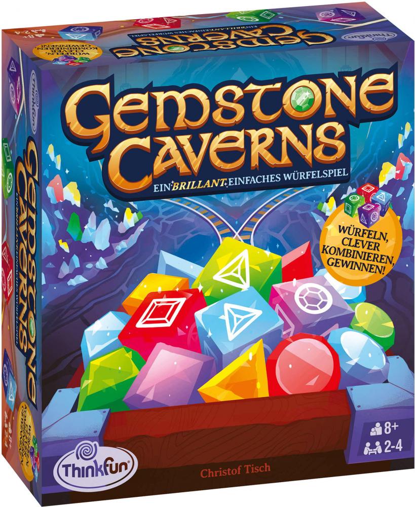 Thinkfun Familienspiel Würfelspiel Gemstone Caverns 76605