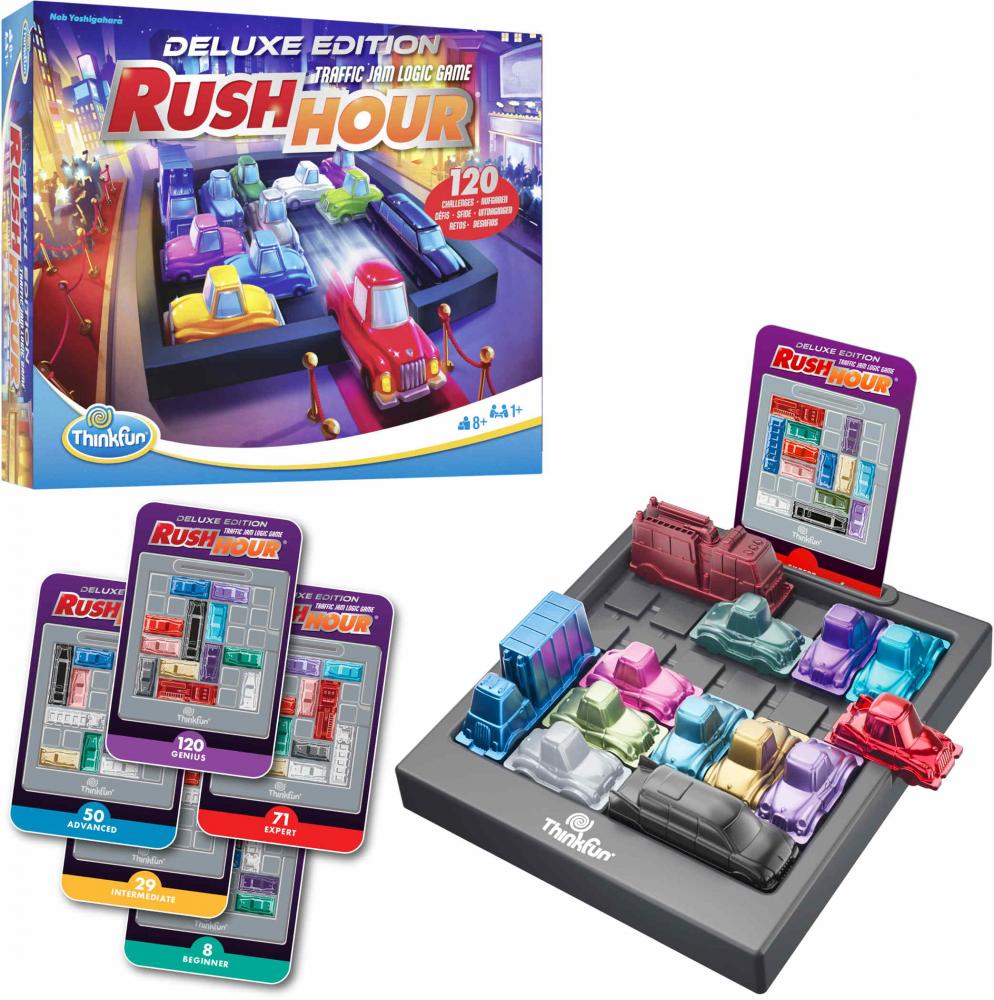 Thinkfun Familienspiel Logikspiel Rush Hour Deluxe 76617