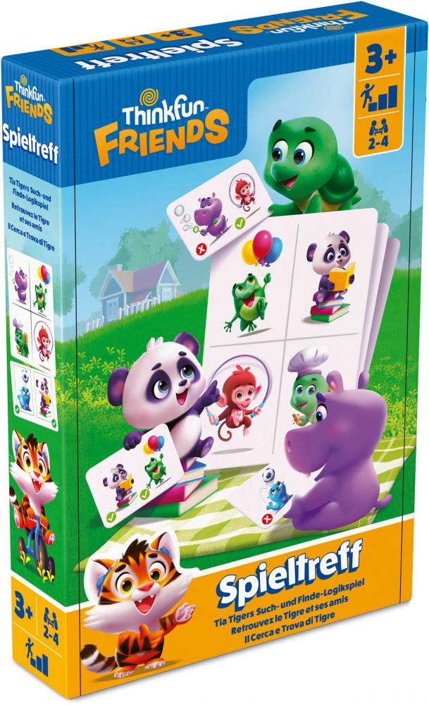 Thinkfun Kinderspiel Logikspiel Friends Spieltreff 76653