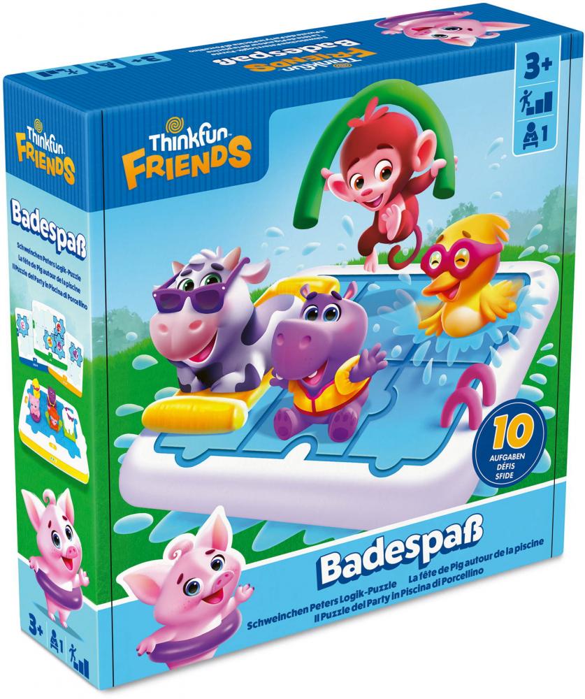 Thinkfun Kinderspiel Logikspiel Friends Badespaß 76654