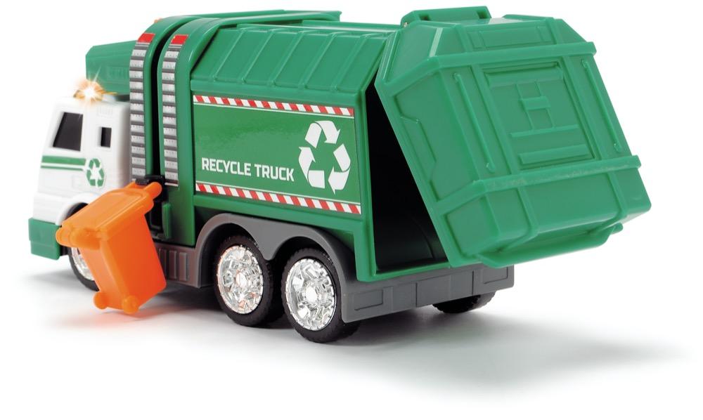 Dickie Spielfahrzeug Müllwagen Go Action / City Heroes Recycling Truck 203302018