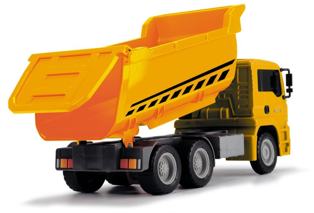 Dickie Spielfahrzeug Baustelle Bagger LKW Go Real / Construction Construction Twin Pack 203726008