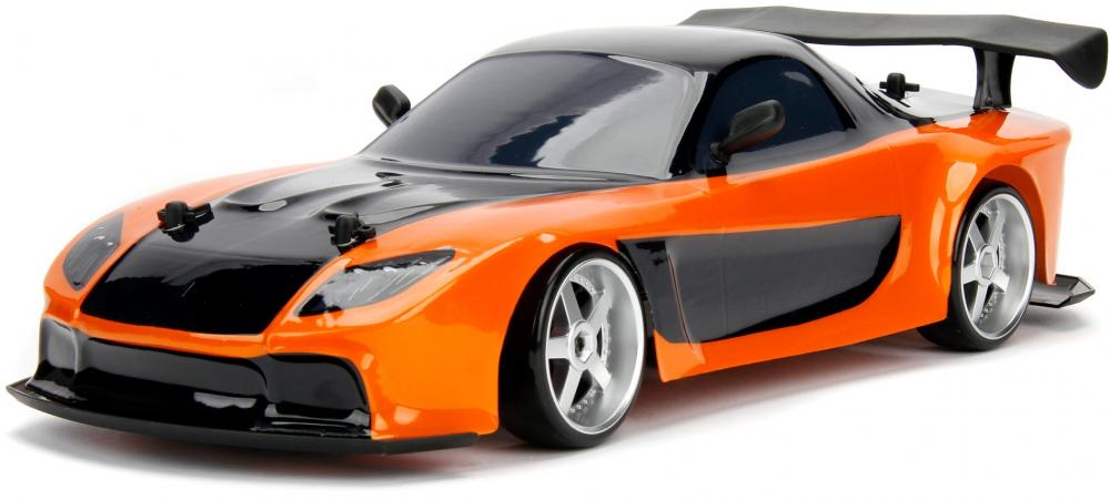 Jada ferngesteuertes Fahrzeug Auto Hollywood Rides RC Fast & Furious Drift Mazda RX-7 1:10 253209001