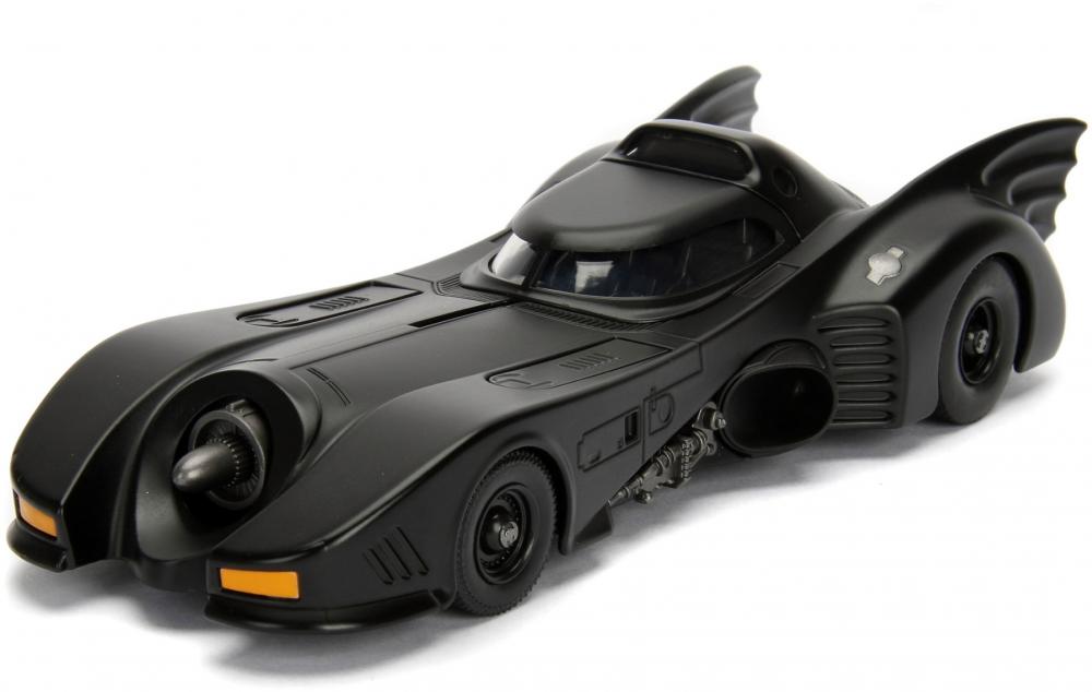 Jada Modellauto Hollywood Rides Batman 1989 Batmobile mit Figur 1:24 253215002