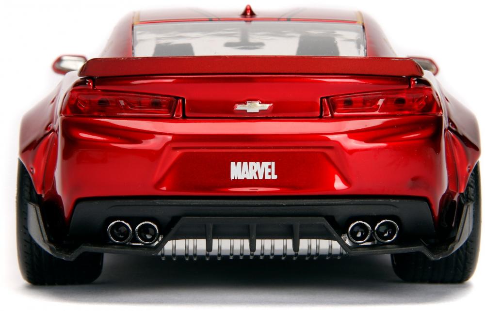 Jada Modellauto Hollywood Rides Marvel Ironman 2016 Chevy Camaro SS mit Figur 1:24 253225003