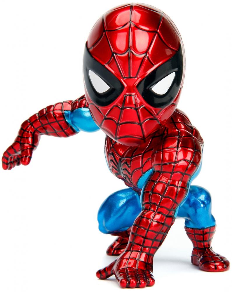 Jada Sammelfigur MetalFigs Marvel Classic Spider-Man 4 Zoll 10 cm 253221005