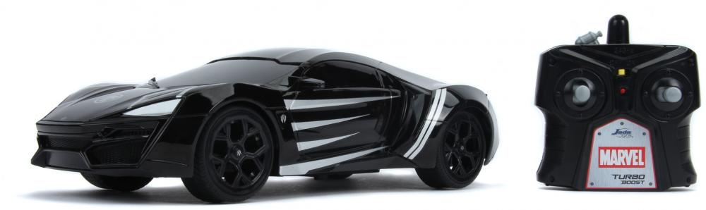 Jada ferngesteuertes Fahrzeug Auto RC Marvel Black Panther Lykan Hypersport 1:16 253226001