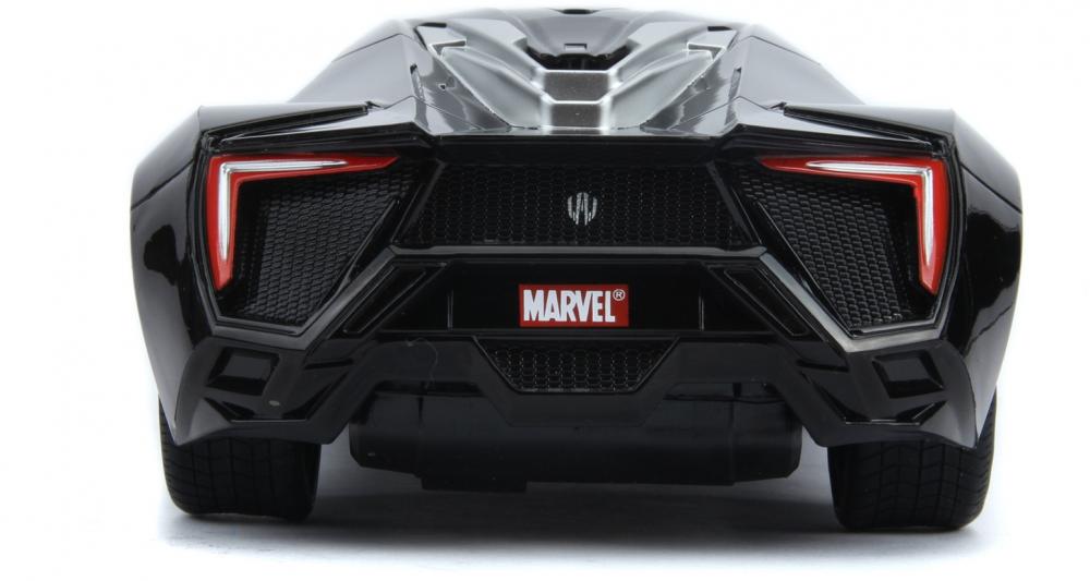 Jada ferngesteuertes Fahrzeug Auto RC Marvel Black Panther Lykan Hypersport 1:16 253226001