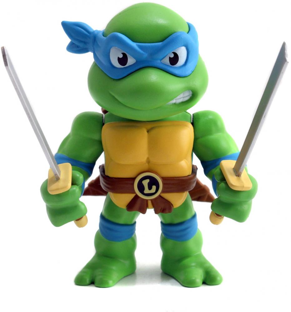 Jada Sammelfigur MetalFigs Turtles Leonardo 4 Zoll 10 cm 253283000