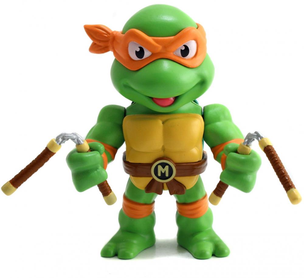 Jada Sammelfigur MetalFigs Turtles Michelangelo 4 Zoll 10 cm 253283002