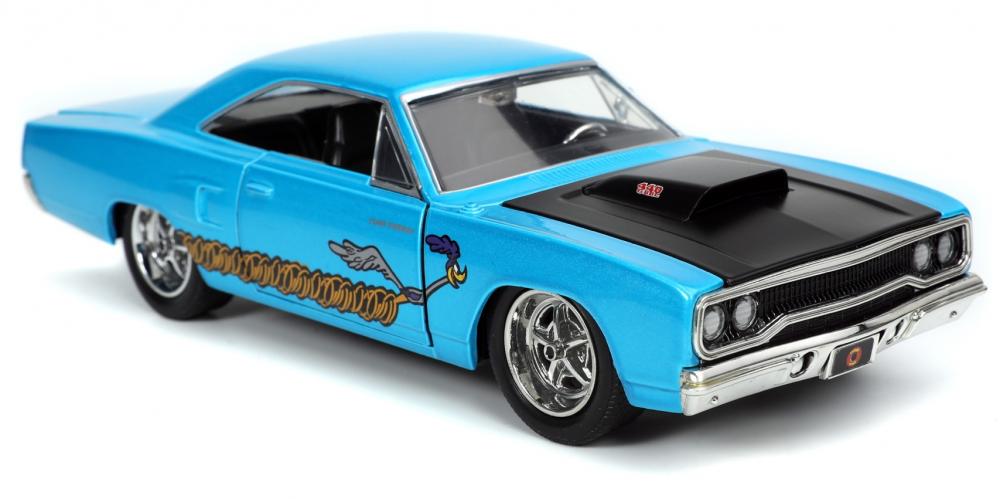 Jada Modellauto Hollywood Rides Looney Tunes Road Runner 1970 Plymouth 1:24 253255028