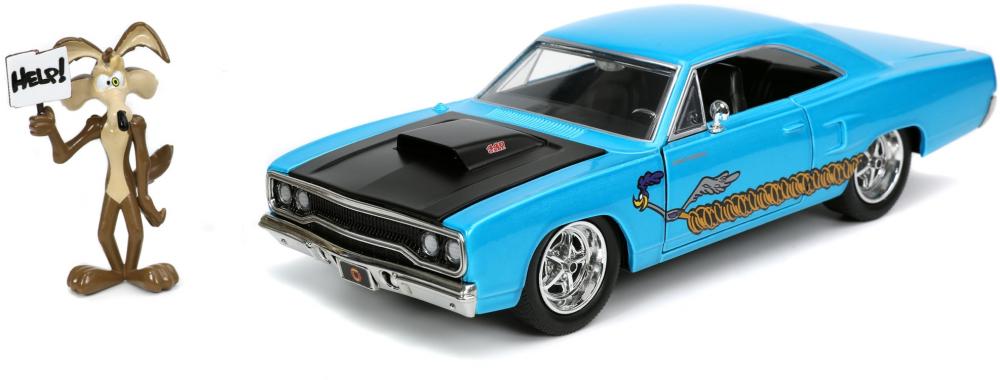 Jada Modellauto Hollywood Rides Looney Tunes Road Runner 1970 Plymouth 1:24 253255028