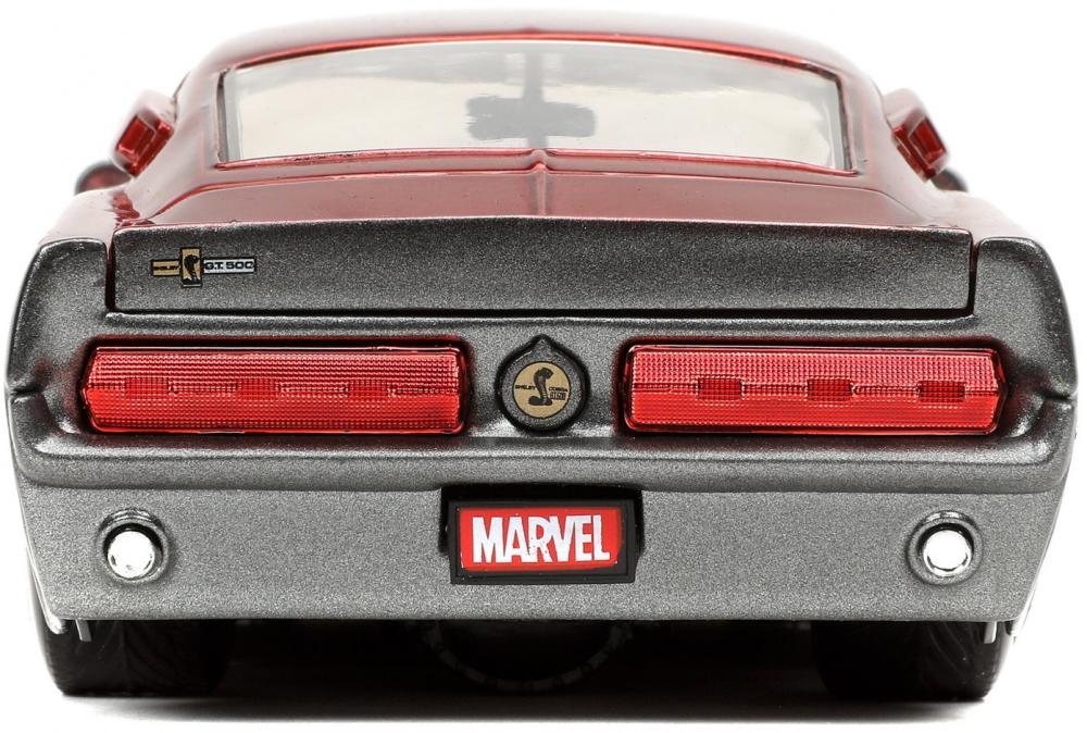 Jada Modellauto Hollywood Rides Marvel Star Lord 1967 Ford Mustang mit Figur 1:24 253225019