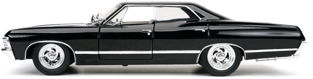 Jada Modellauto Hollywood Rides Supernatural Dean Winchester 1967 Chevy Impala 1:24 253255037