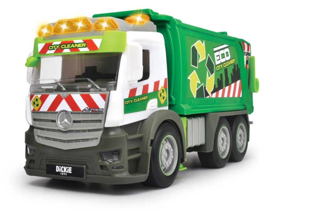 Dickie Spielfahrzeug Müllwagen Go Real / City Action Truck - Garbage 203745014