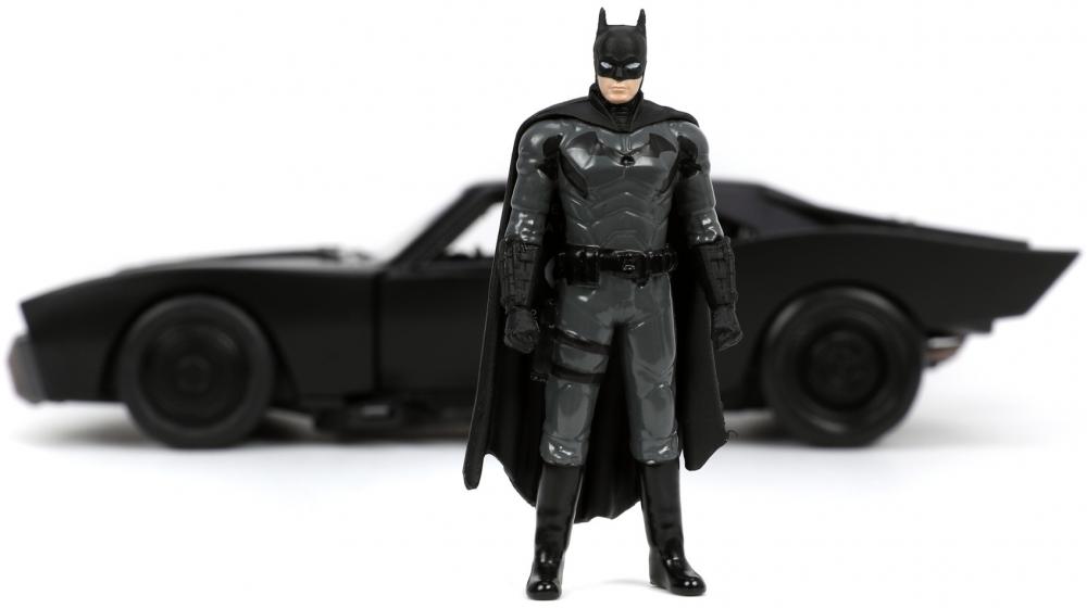 Jada Modellauto Hollywood Rides Batman Batmobile mit Figur 1:24 253215010