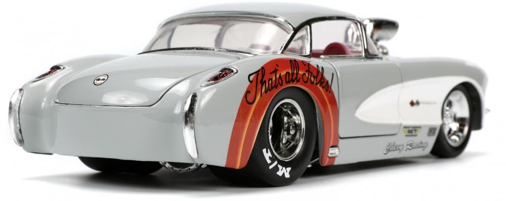 Jada Modellauto Hollywood Rides Bugs Bunny 1957 Chevrolet Corvette 1:24 253255041