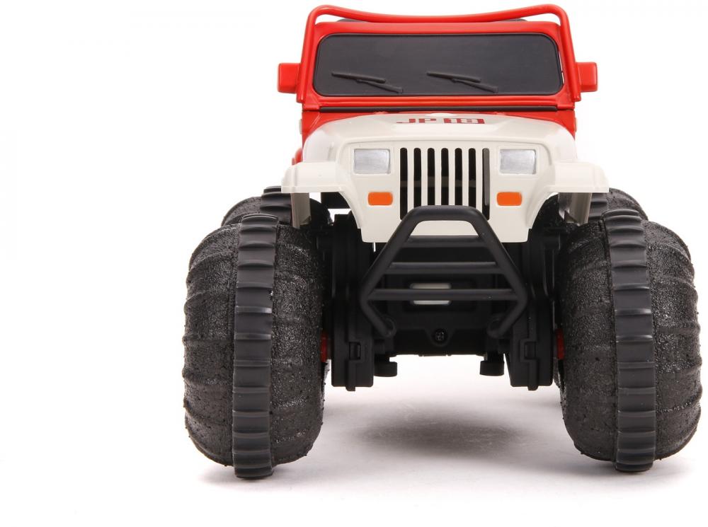 Jada ferngesteuertes Fahrzeug Auto Hollywood R. RC Jurassic World Sea and Land Jeep 1:16 253255045