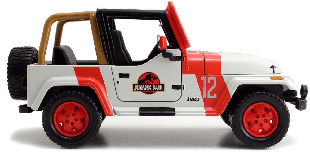 Jada Modellauto Hollywood Rides Jurassic World 1992 Jeep Wrangler 1:24 253253005