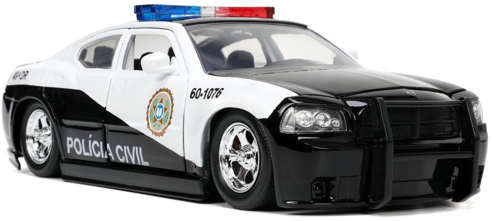 Jada Modellauto Hollywood Rides Fast & Furious 2006 Dodge Charger Police 1:24 253203079