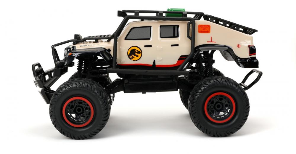 Jada ferngesteuertes Fahrzeug Auto Hollywood R, RC Jurassic World 4x4 Jeep Gladiator 1:12 253259000