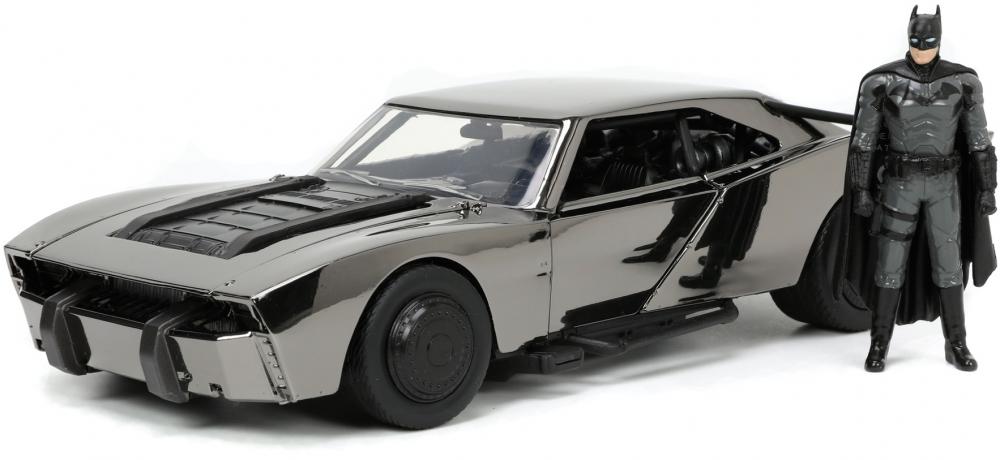 Jada Modellauto Hollywood Rides Batman Batmobile 2022 Comic Con mit Figur 1:24 253215012