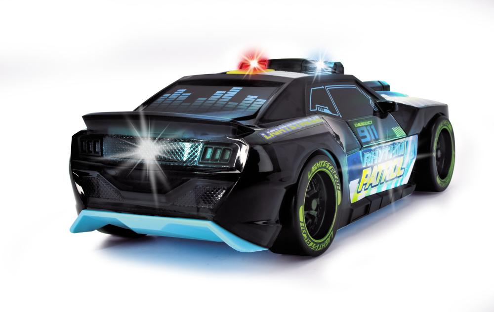 Dickie Spielfahrzeug Polizei Auto Go Action / Light & Music Rhythm Patrol 203763008