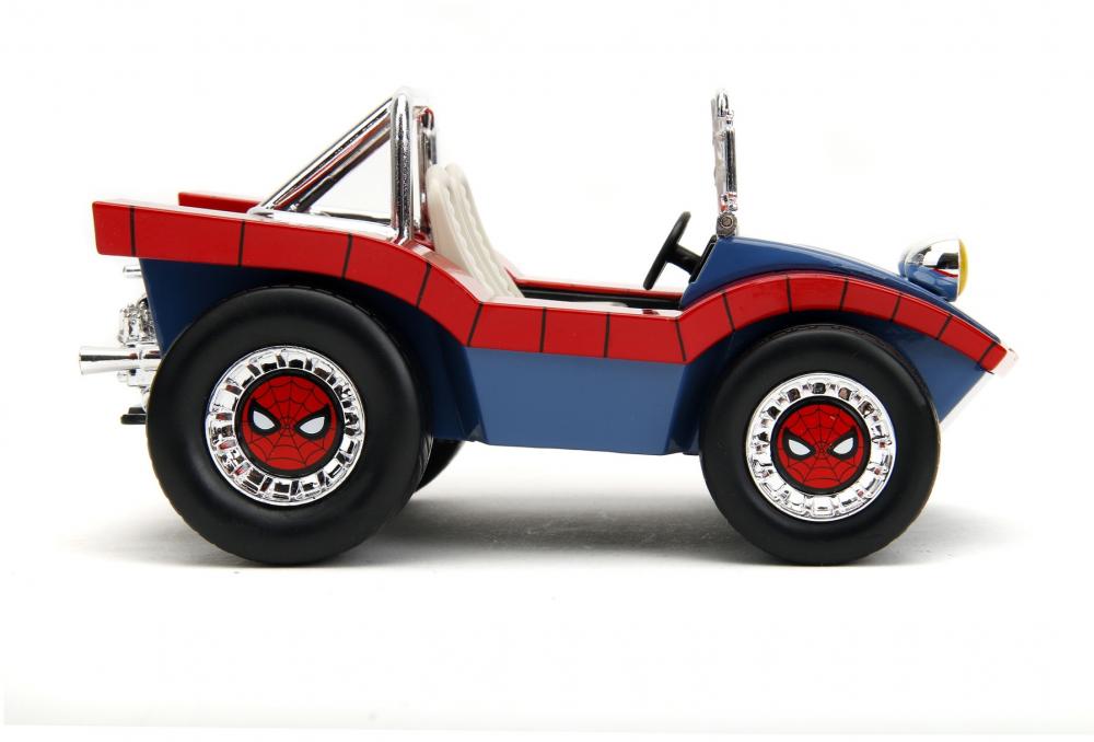 Jada Modellauto Hollywood Rides Marvel Spider-Man Buggy mit Figur 1:24 253225030