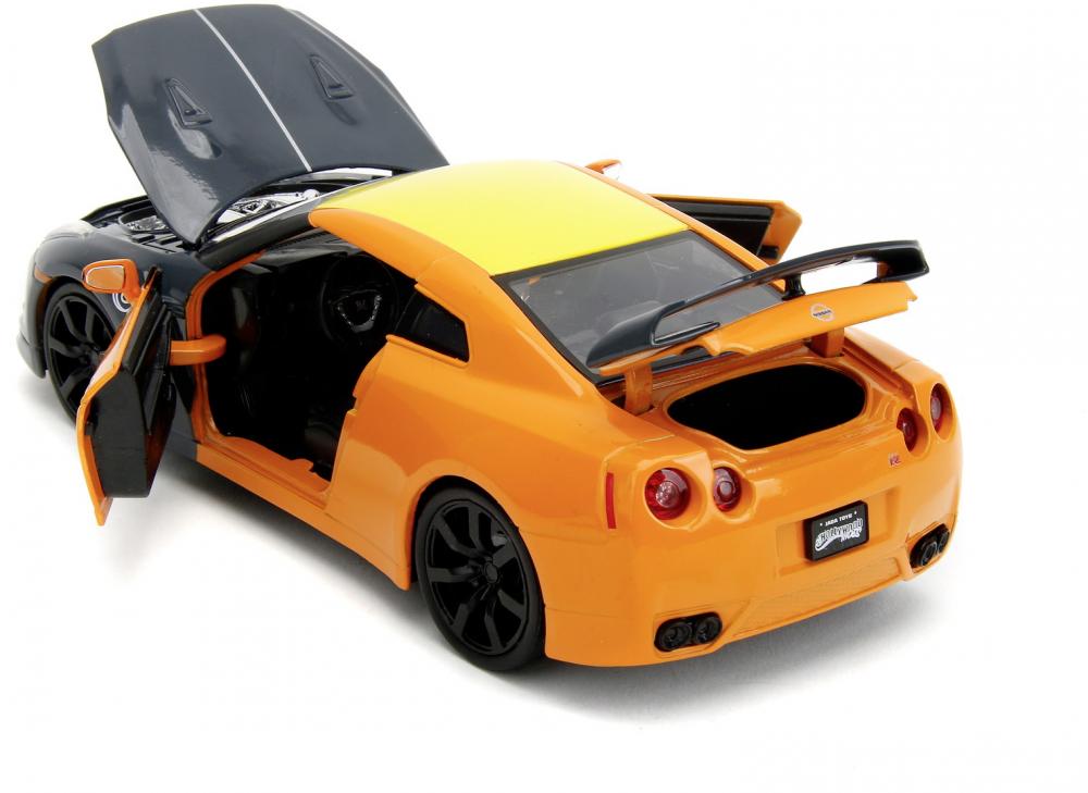 Jada Modellauto Hollywood Rides Naruto 2009 Nissan GT-R mit Figur 1:24 253255054