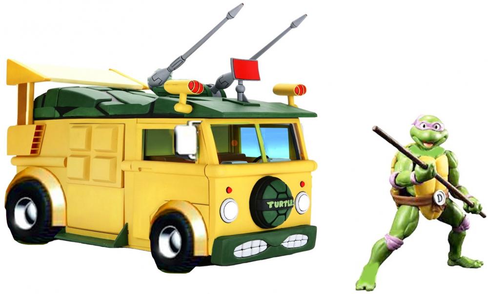 Jada Modellauto Hollywood Rides Turtles Party Wagon 1:24 253285003