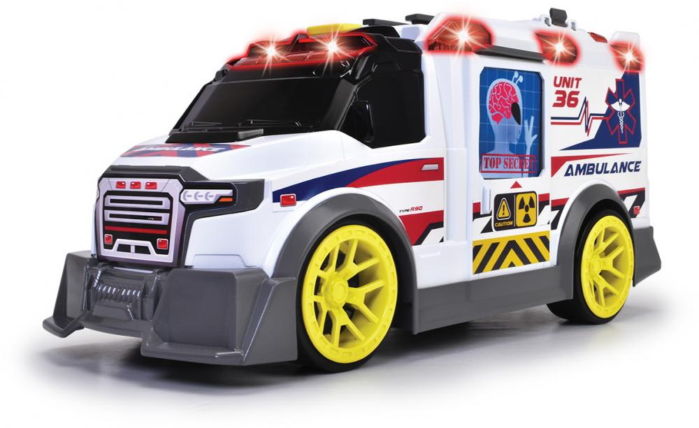 Dickie Spielfahrzeug Krankenwagen Go Action / City Heroes Ambulance 203307003