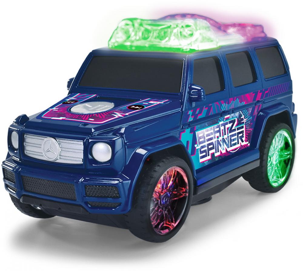 Dickie Spielfahrzeug Auto Go Action / Light & Music Mercedes G Class Beatz Spinner 203765009