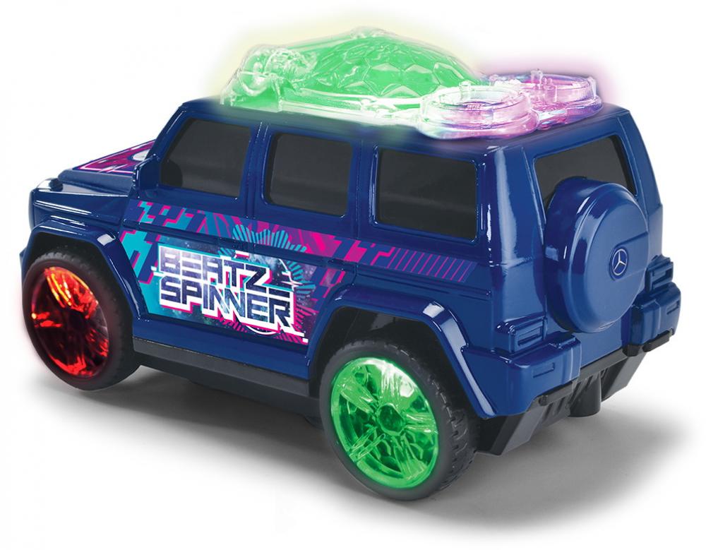 Dickie Spielfahrzeug Auto Go Action / Light & Music Mercedes G Class Beatz Spinner 203765009