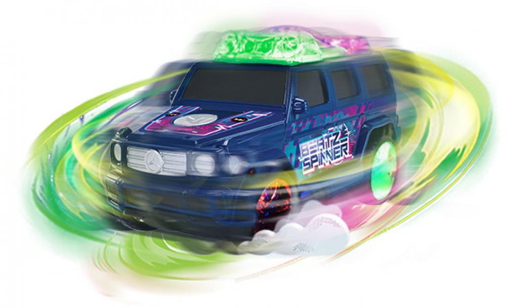 Dickie Spielfahrzeug Auto Go Action / Light & Music Mercedes G Class Beatz Spinner 203765009