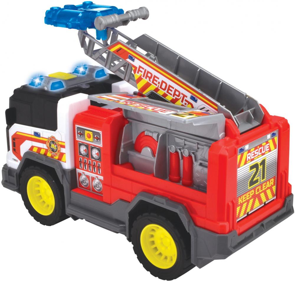 Dickie Spielfahrzeug Feuerwehr Auto Go Action / City Heroes Fire Rescue Unit 203306020