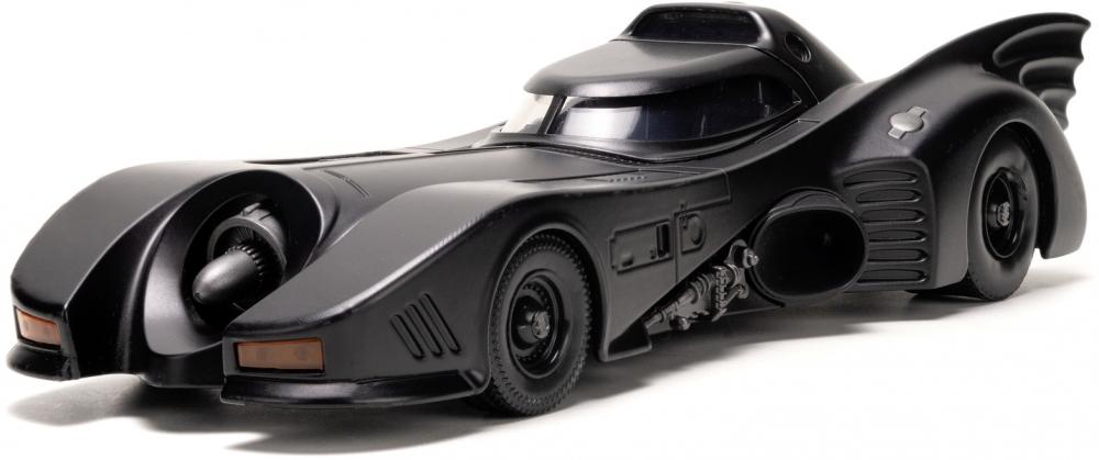 Jada Modellauto Hollywood Rides Batman 1989 Batmobile mit Figur 1:24 253215013