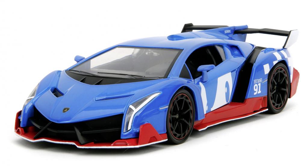 Jada Modellauto Hollywood Rides Sonic Lamborghini Veneno 1:24 253255082