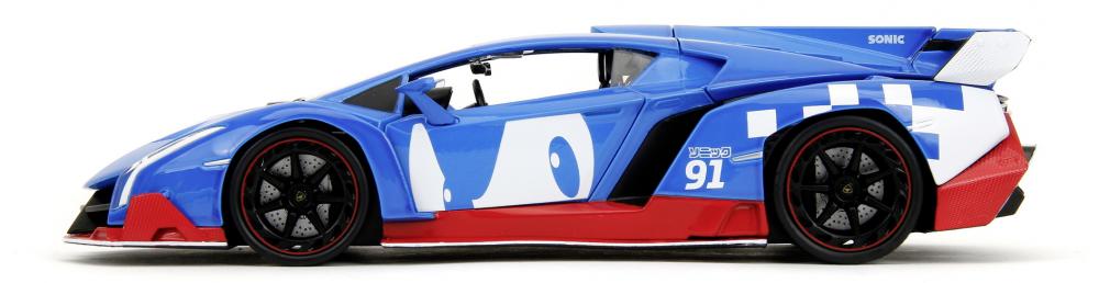 Jada Modellauto Hollywood Rides Sonic Lamborghini Veneno 1:24 253255082