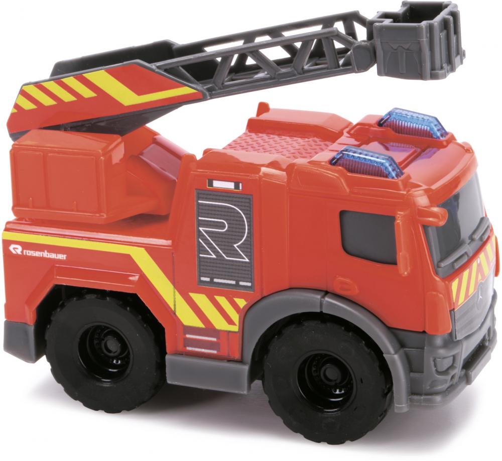 Dickie Spielfahrzeug Micro City Team Bagger, LKW, Traktor, Polizei, Feuerwehr 203742016