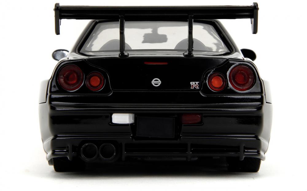 Jada Modellauto Hollywood Rides Godzilla Nissan Skyline GTR 1:24 253253024